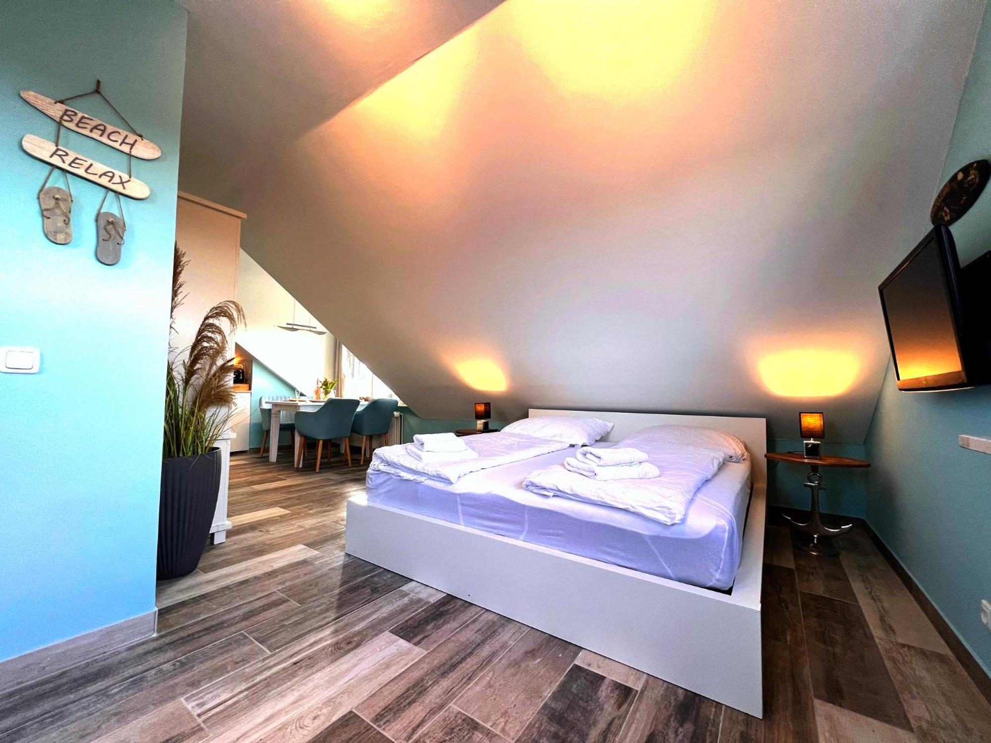 Sanibel Island -By Mila Ferienarpartments- Buesum Zentrum Eigener Parkplatz ภายนอก รูปภาพ