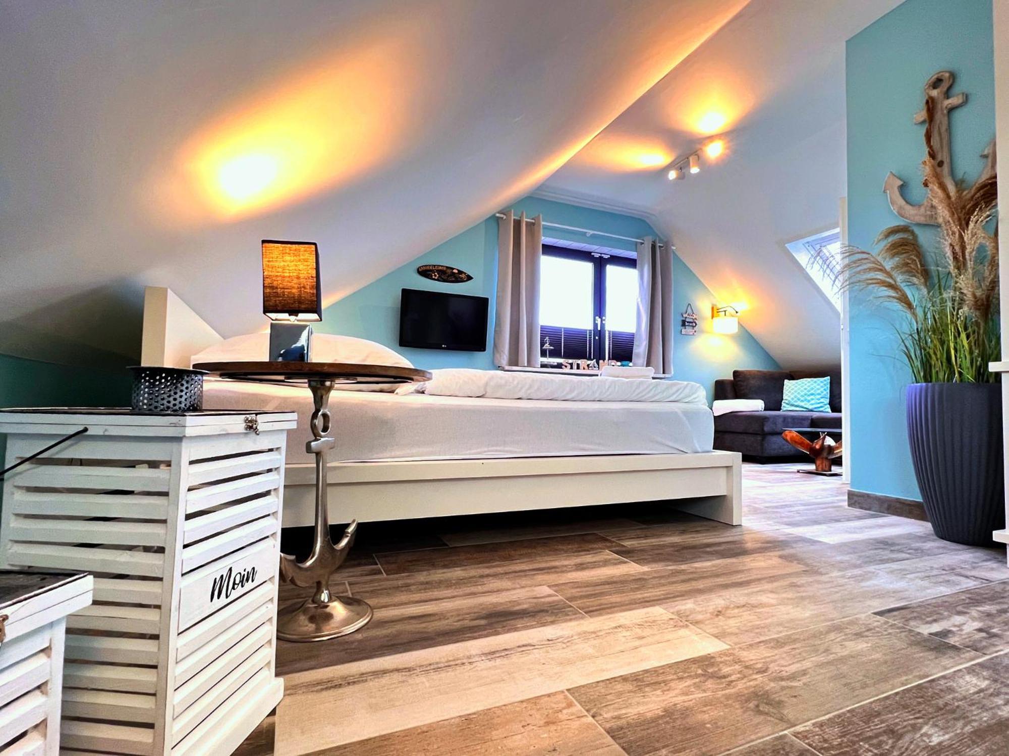 Sanibel Island -By Mila Ferienarpartments- Buesum Zentrum Eigener Parkplatz ภายนอก รูปภาพ